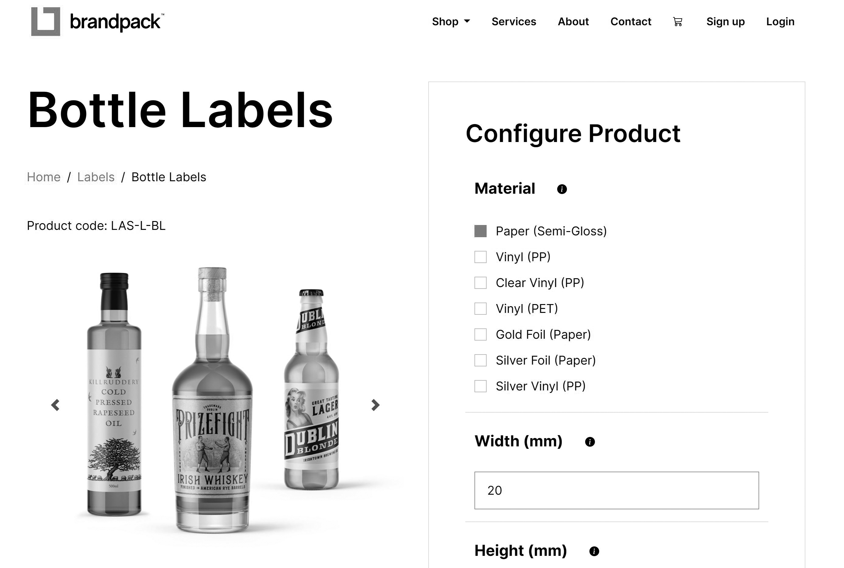 eCommerce websites